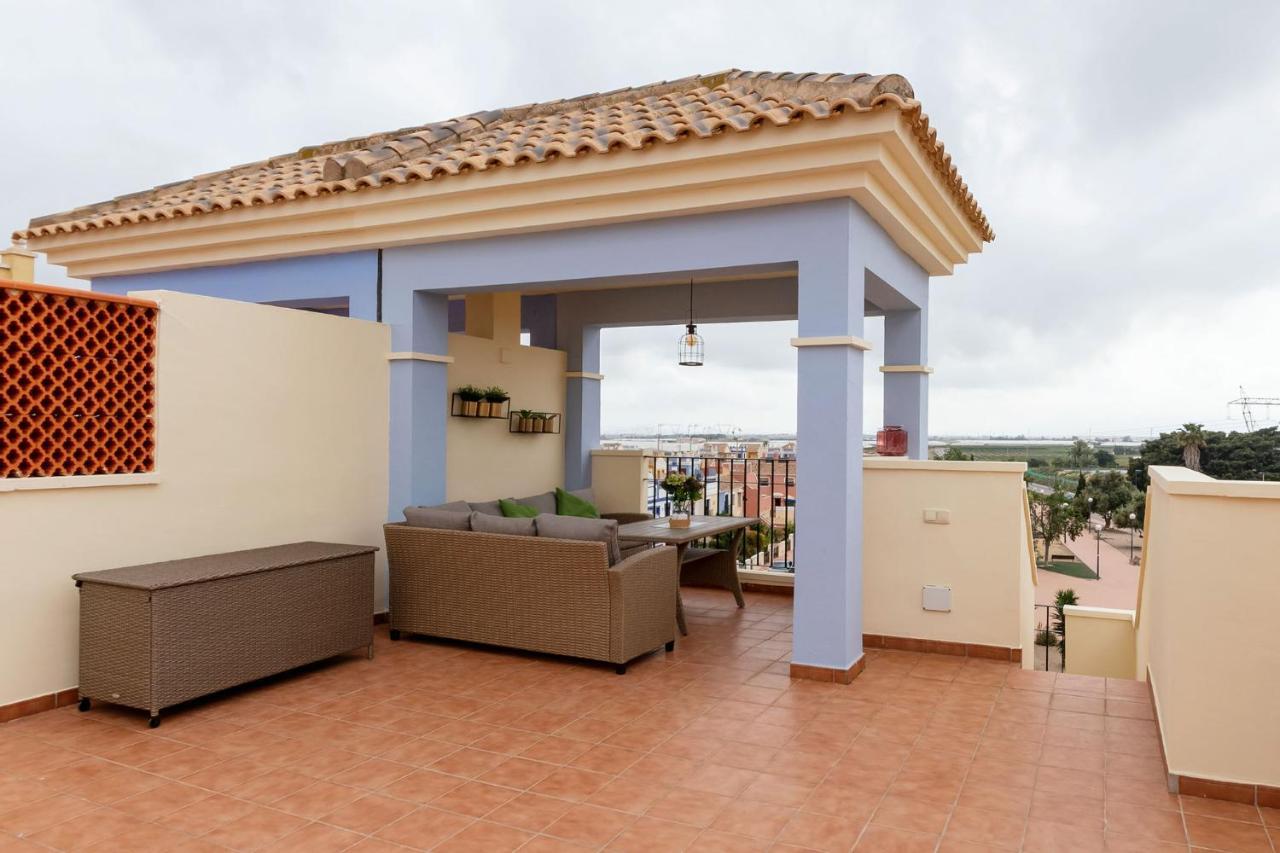 Roda Atico Con Terraza-Solarium Y Piscina 4-6 Personas Wifi A/C 아파트 외부 사진